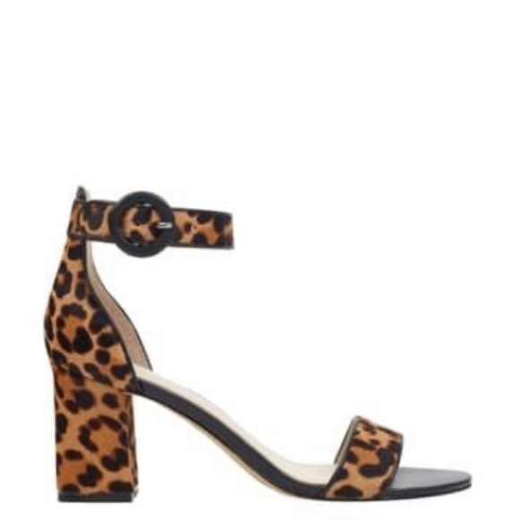 {Marc Fisher LTD} Karleely Leopard Sandal - Picture 3 of 7